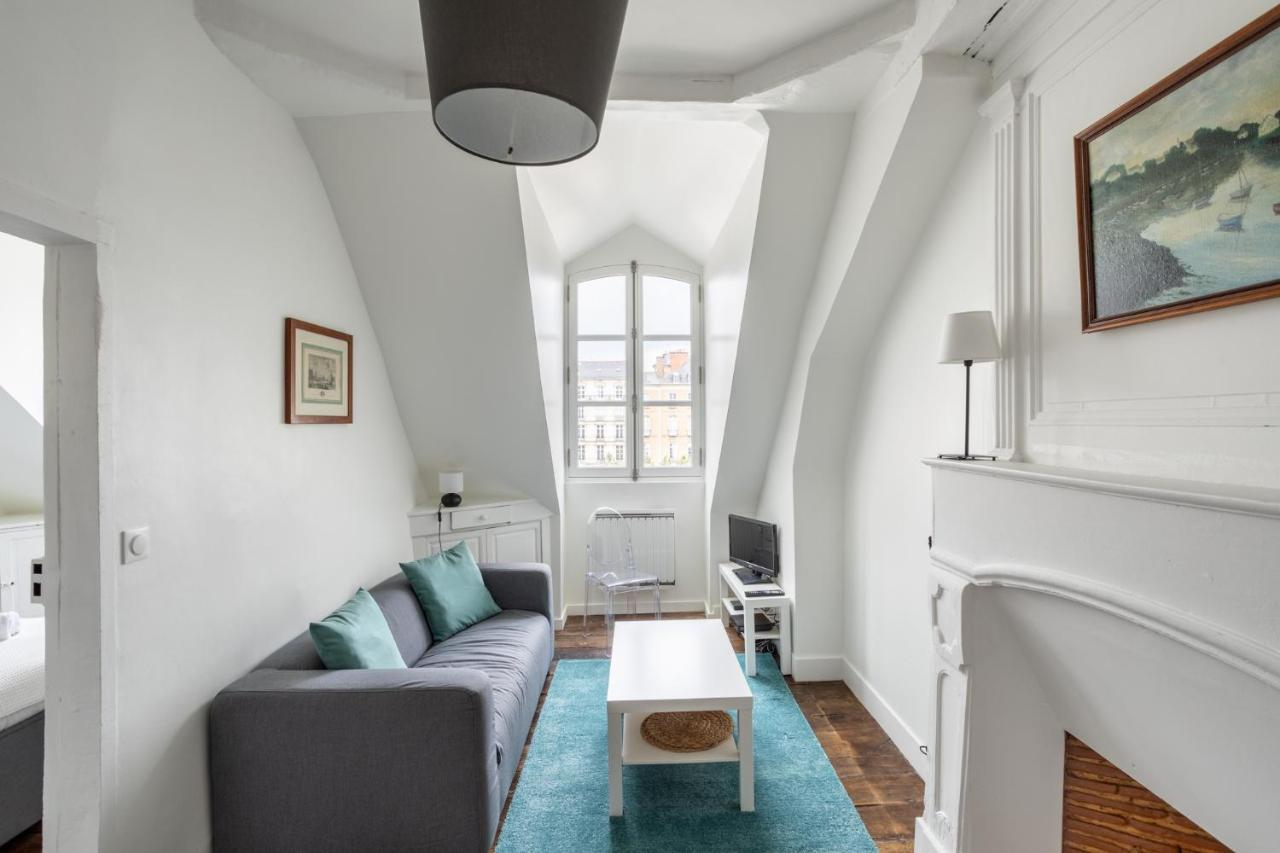 Ferienwohnung La Loge - T2 En Plein Coeur De La Ville Rennes Exterior foto
